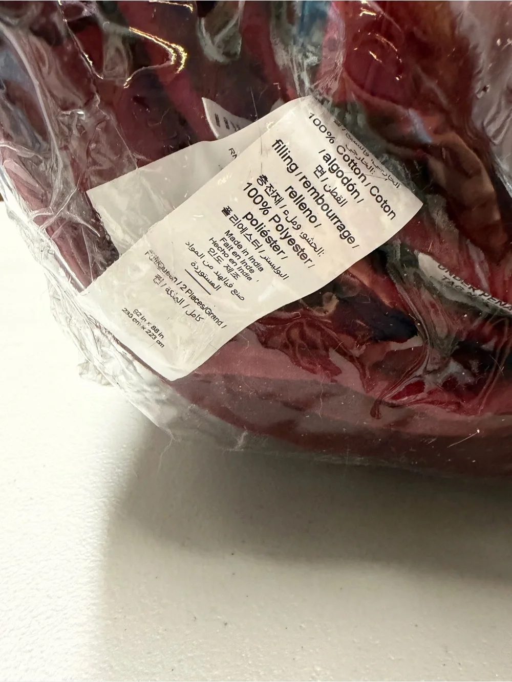 Pottery Barn Full Queen Cozy Cloud QUILT Chenille Cotton Cardinal Ruby Red NWT